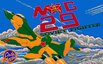 MiG-29 Soviet Fighter screen shot title